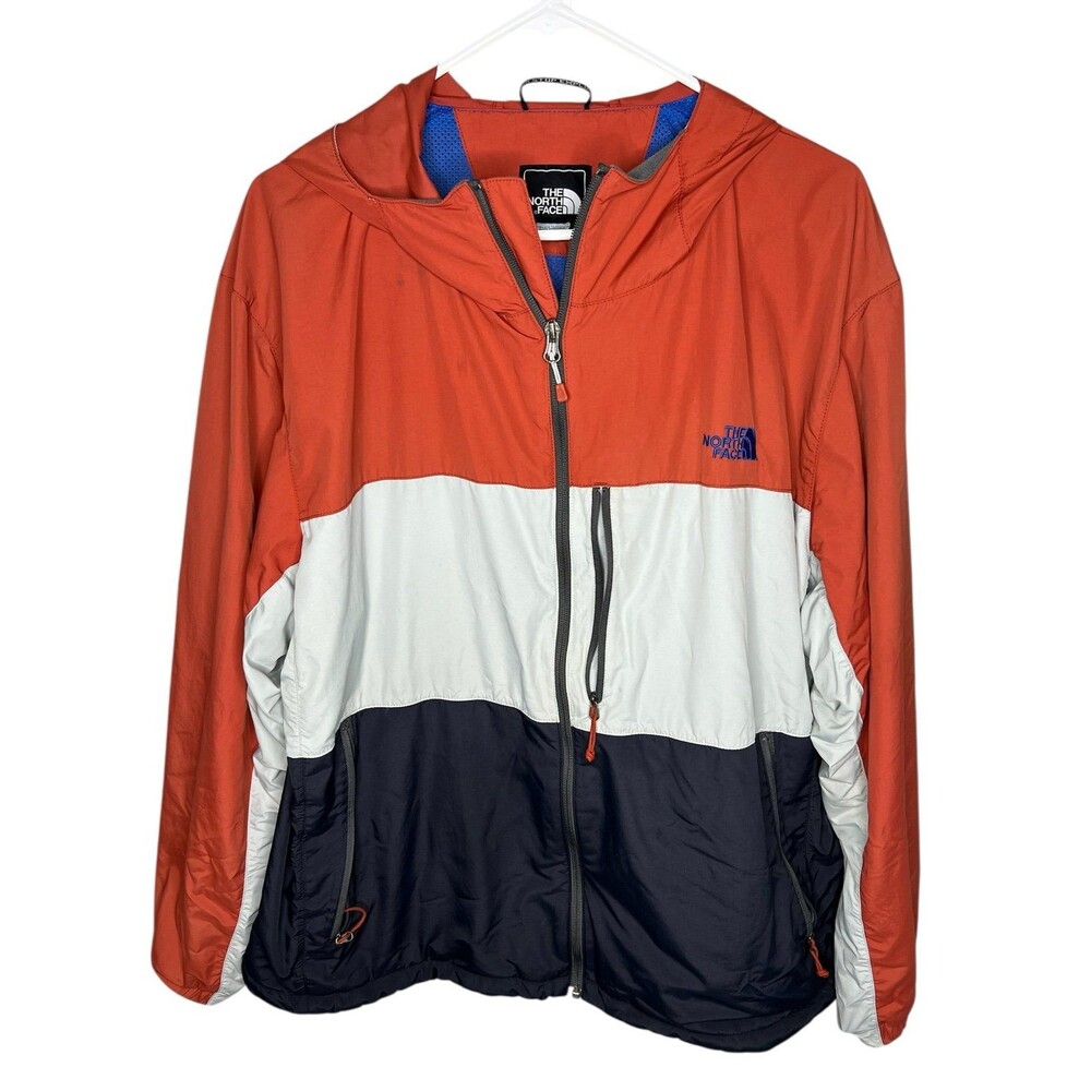 The North Face Colorblock Windbreaker Jacket Men's Size XXL